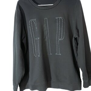 GAP Charcoal Crewneck Top